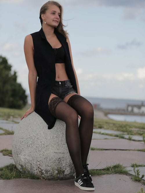 Hosetess Hold Up compression stockings