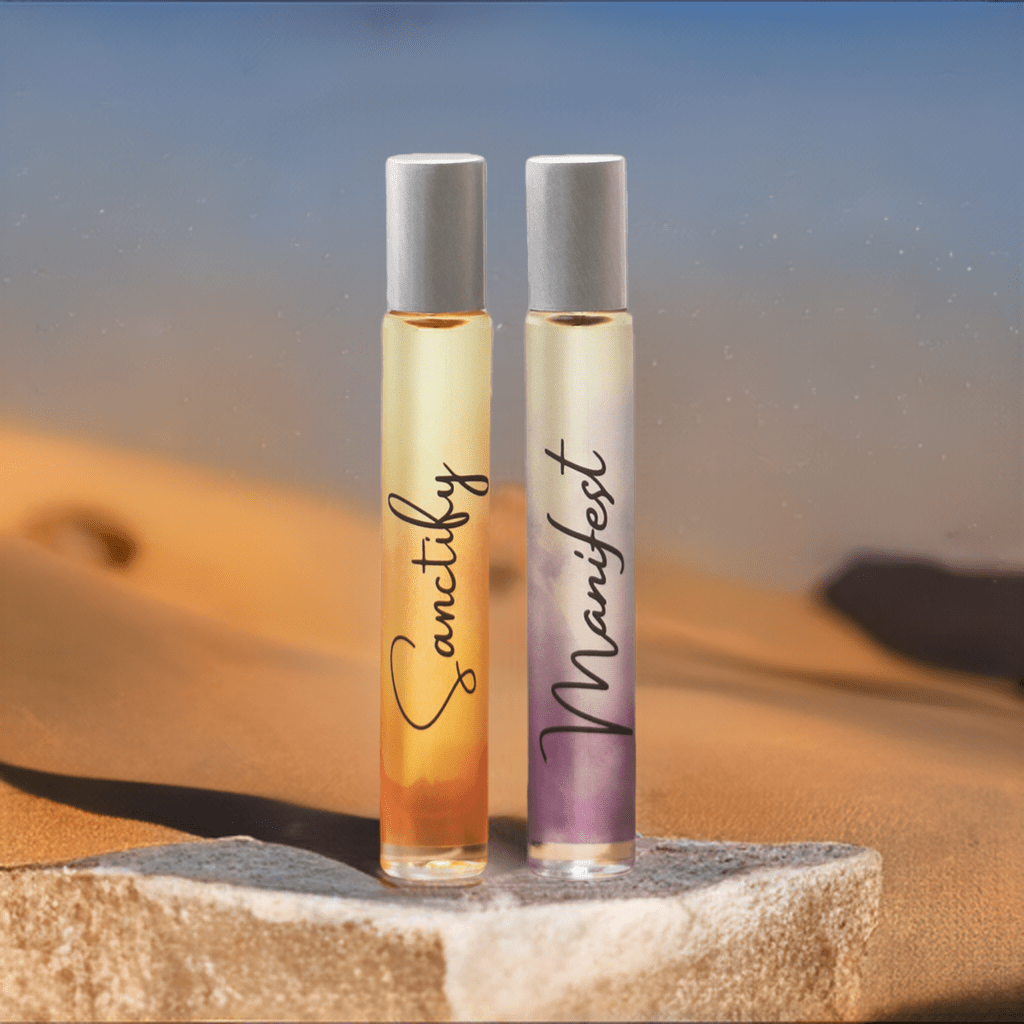 Reiki-Infused Sanctify and Manifest Rollerball Perfumes